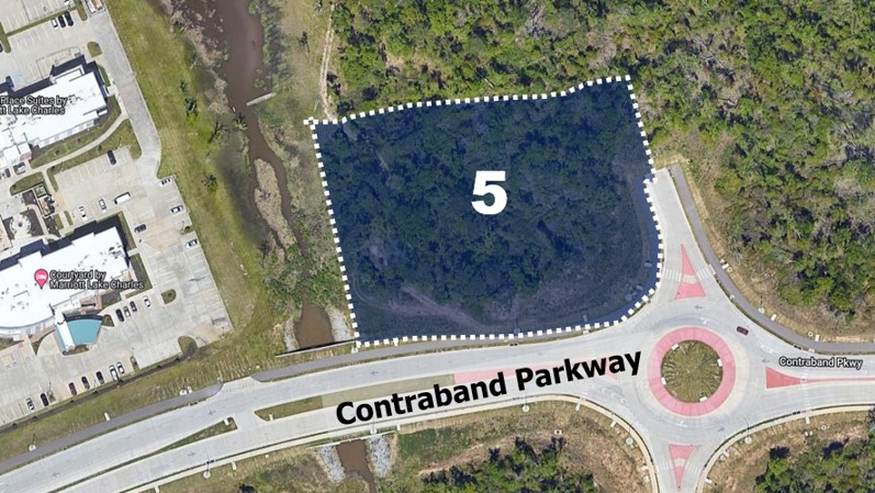 Area 5 in Contraband Pointe Hilighted