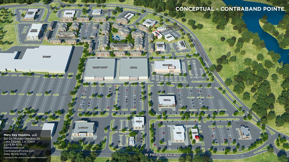 Contraband Pointe Mixed Use Site Plan 41 Acres 05 08 23 Red